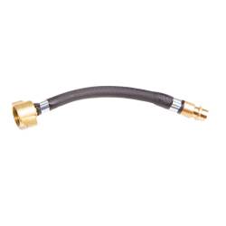 Furtun pentru umflat roti, pistol aer cu mufa de 1/4 si conector rotitor, fluture M16, WDP023 Hico