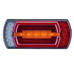 Lampa stop 162x70, 4 functii, LED neon, cu mers inapoi, stanga sau dreapta, LZD2841 Horpol