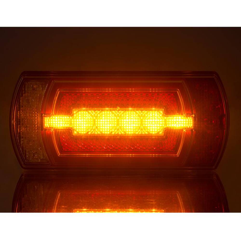 Lampa stop 162x70, 4 functii, LED neon, cu mers inapoi, stanga sau dreapta, LZD2841 Horpol
