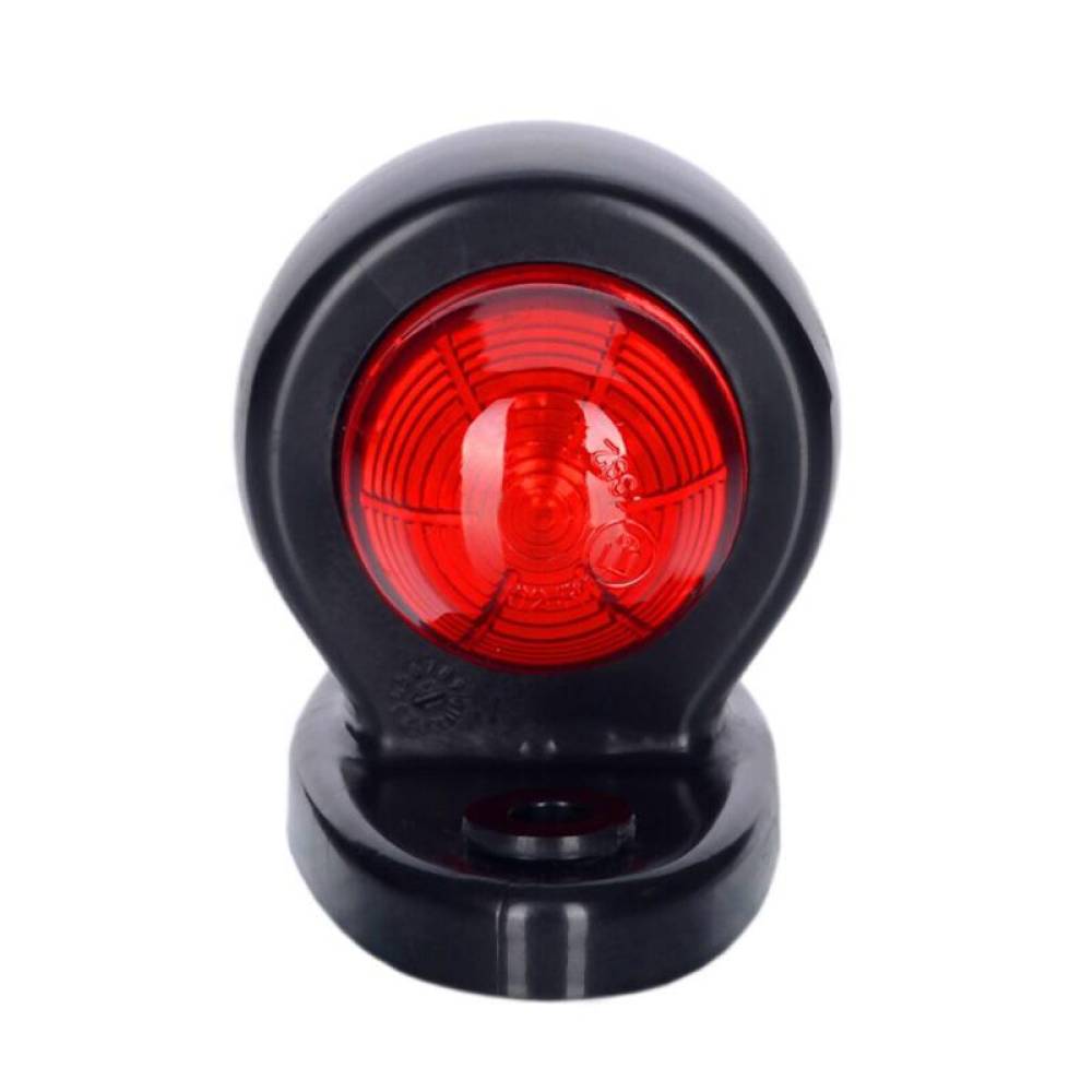 Lampa gabarit cu brat 52mm, 2 LED-uri, alb cu rosu, Hor51, LD465 Horpol