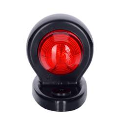 Lampa gabarit cu brat 52mm, 2 LED-uri, alb cu rosu, Hor51, LD465 Horpol