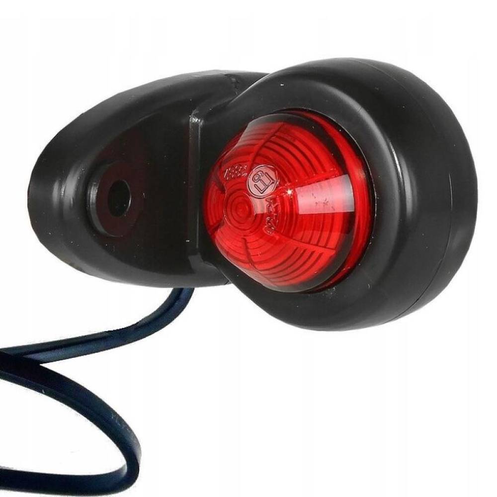 Lampa gabarit cu brat 52mm, 2 LED-uri, alb cu rosu, Hor51, LD465 Horpol