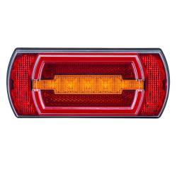 Lampa stop 162x70, 4 functii, LED neon, cu ceata, stanga sau dreapta, LZD2840 Horpol