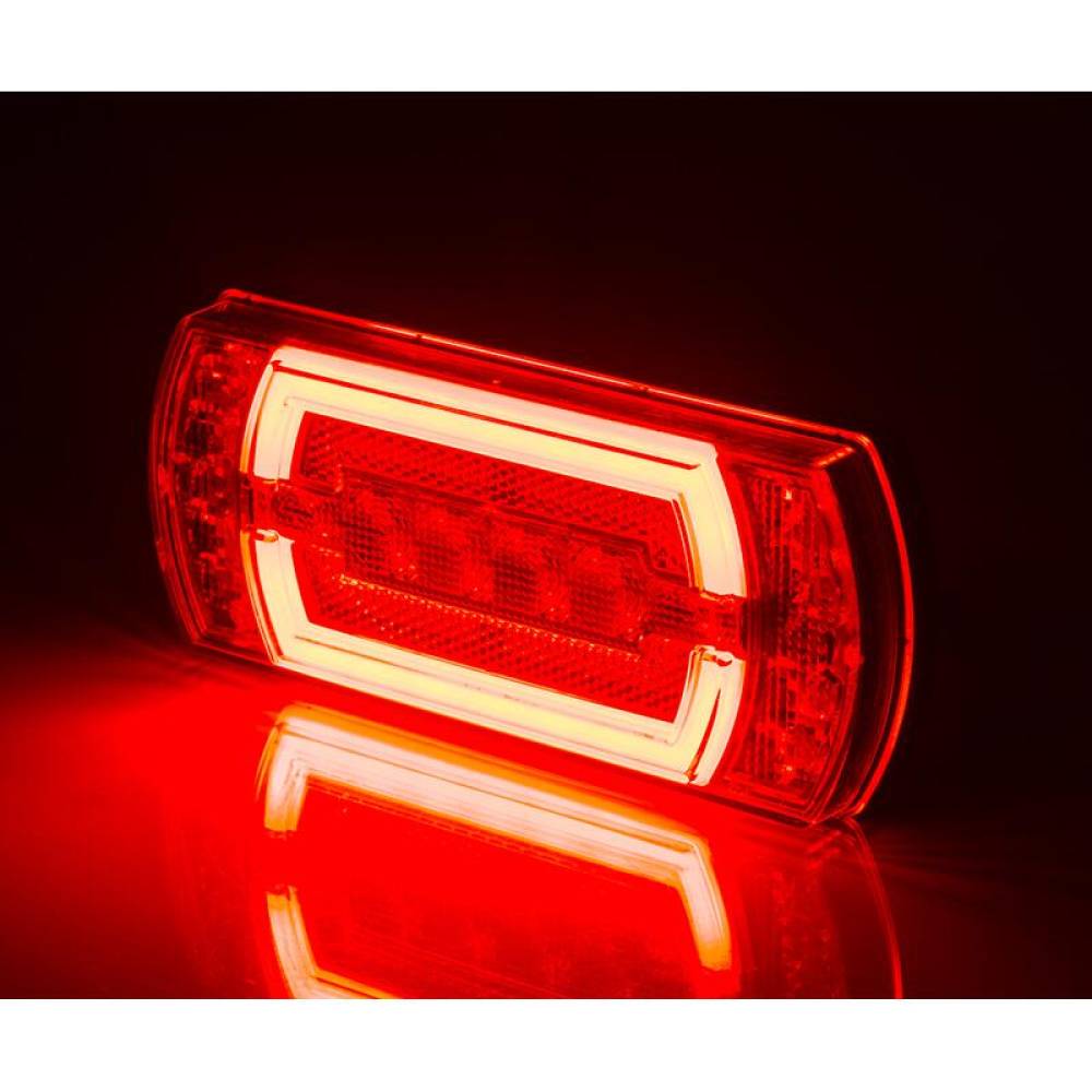 Lampa stop 162x70, 4 functii, LED neon, cu ceata, stanga sau dreapta, LZD2840 Horpol