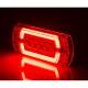 Lampa stop 162x70, 4 functii, LED neon, cu ceata, stanga sau dreapta, LZD2840 Horpol