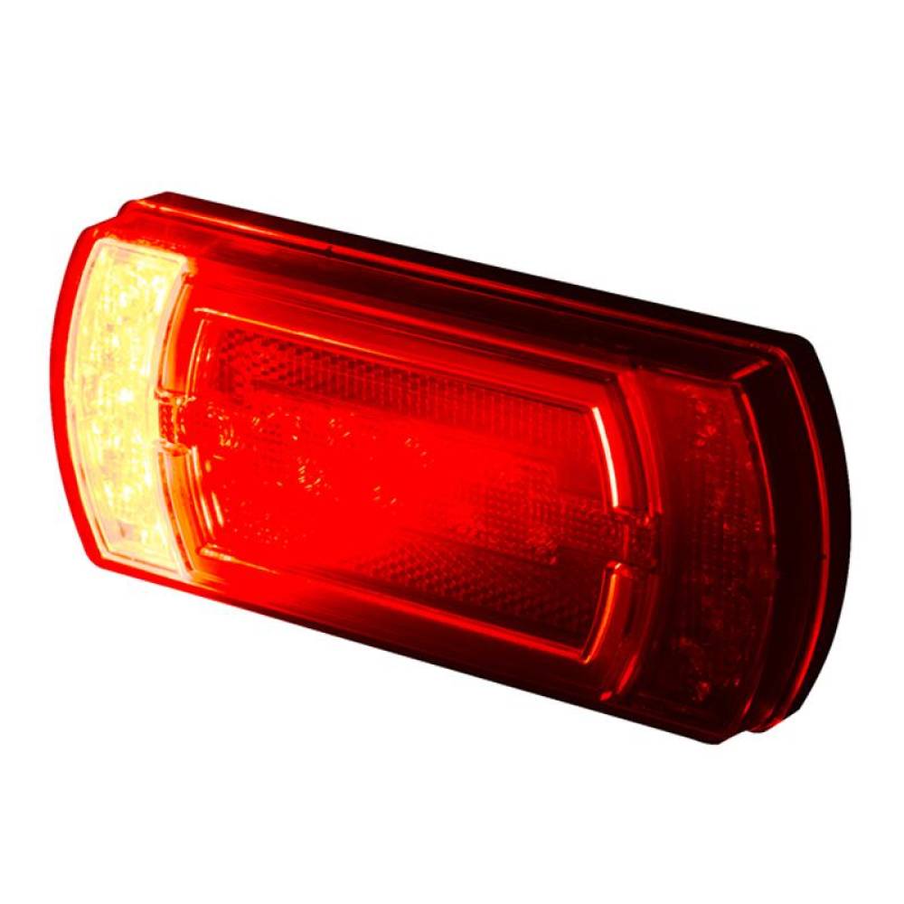Lampa stop 162x70, 4 functii, LED neon, cu ceata, stanga sau dreapta, LZD2840 Horpol