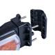 Lampa semnalizare cu pozitie, LED,120x70, cu prindere pe teava, fi20-30, CLEOfront, LZD2789 R2 Horpol