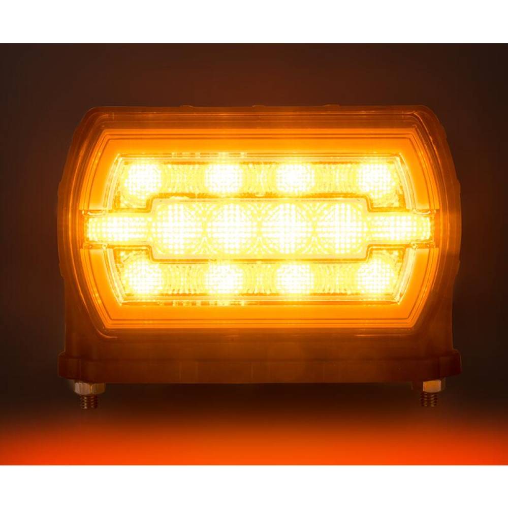 Lampa semnalizare fata, cu pozitie, LED, 120x70, cu prindere inferioara, cu 2 suruburi, CLEO front, LZD2789 B Horpol