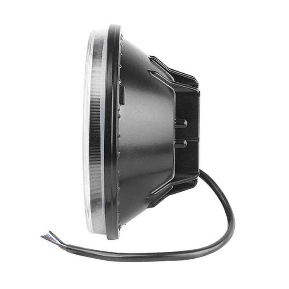Far fi17.8 cm, cu 2 faze si DRL, Jeep, Land Rover, Ford, Jaguar, motociclete, EGC1.55400 Wesem Far fi17.8 cm, cu 2 faze si DRL, Jeep, Land Rover, Ford, Jaguar, motociclete, EGC1.55400 Wesem