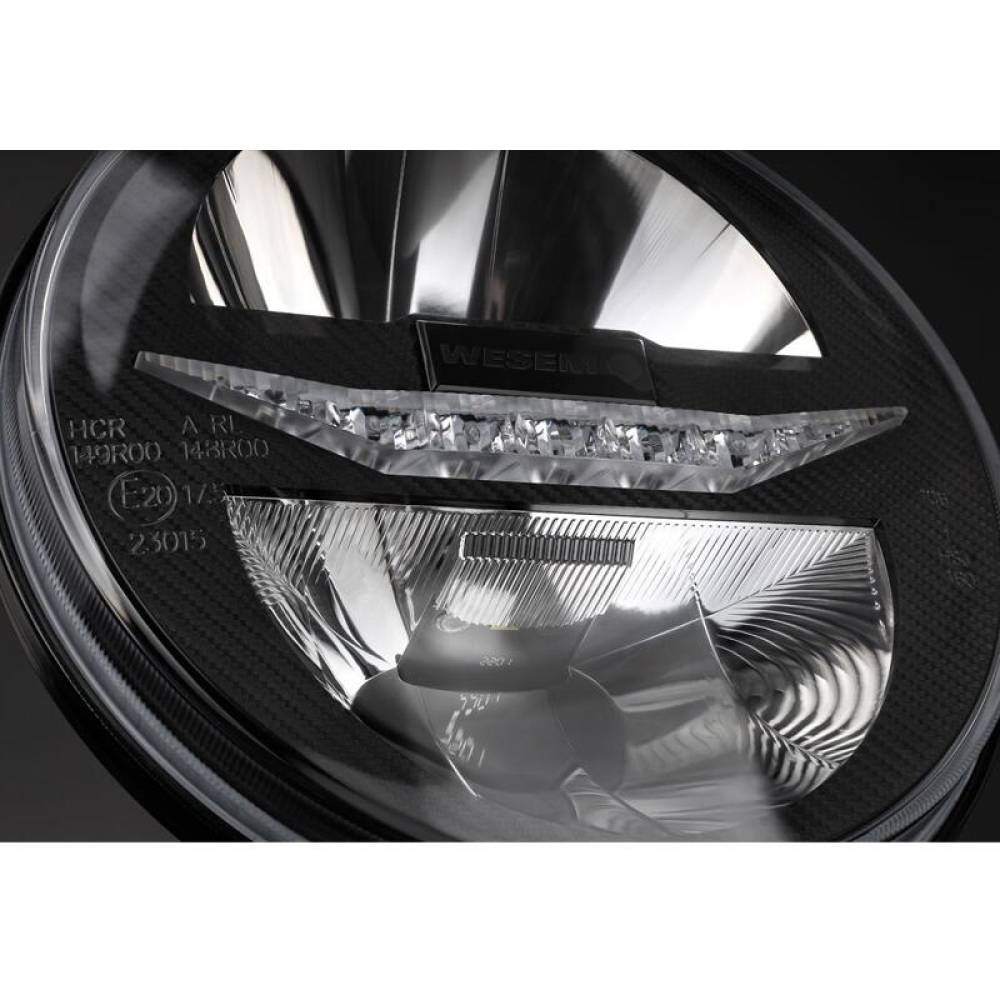 Far fi17.8 cm, cu 2 faze si DRL, Jeep, Land Rover, Ford, Jaguar, motociclete, EGC1.55400 Wesem Far fi17.8 cm, cu 2 faze si DRL, Jeep, Land Rover, Ford, Jaguar, motociclete, EGC1.55400 Wesem