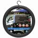 Husa volan 35-36cm, imitatie piele perforata, neagra, Pure Driving, 2505046 Car+ Husa volan 35-36cm, imitatie piele perforata, neagra, Pure Driving, 2505046 Car+