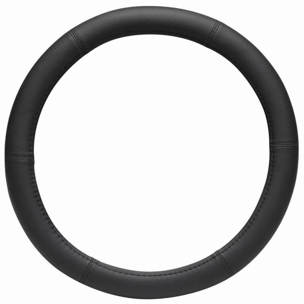 Husa volan 35-36cm, imitatie piele perforata, neagra, Pure Driving, 2505046 Car+ Husa volan 35-36cm, imitatie piele perforata, neagra, Pure Driving, 2505046 Car+
