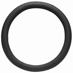 Husa volan 35-36cm, imitatie piele perforata, neagra, Pure Driving, 2505046 Car+
