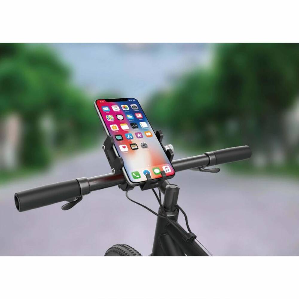 Suport telefon pentru bicicleta-moto, fi20-35mm, deschidere 60-100mm, anti-vibratii, CARHL15 Pulse