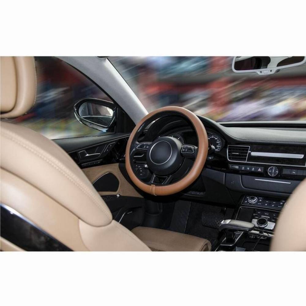 Husa volan 37-38cm, M, piele ecologica Comfort Grip, 2506220 Car+