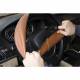 Husa volan 37-38cm, M, piele ecologica Comfort Grip, 2506220 Car+