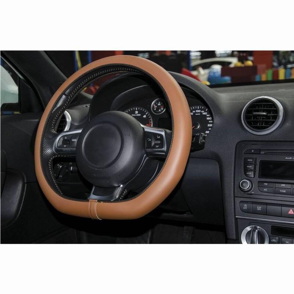 Husa volan 37-38cm, M, piele ecologica Comfort Grip, 2506220 Car+