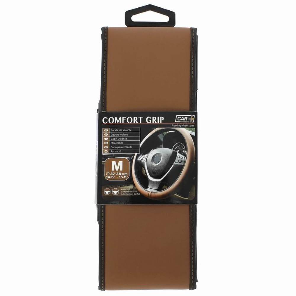 Husa volan 37-38cm, M, piele ecologica Comfort Grip, 2506220 Car+