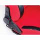 Scaun sport racing, cu spatar reglabil, rosu, SSF30TA RaceSport