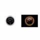 Ceas indicator presiune ulei, cu bec, fi52mm, 12V, cu senzor presiune, BLCK524 RaceSport