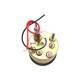 Ceas indicator presiune ulei, cu bec, fi52mm, 12V, cu senzor presiune, BLCK524 RaceSport