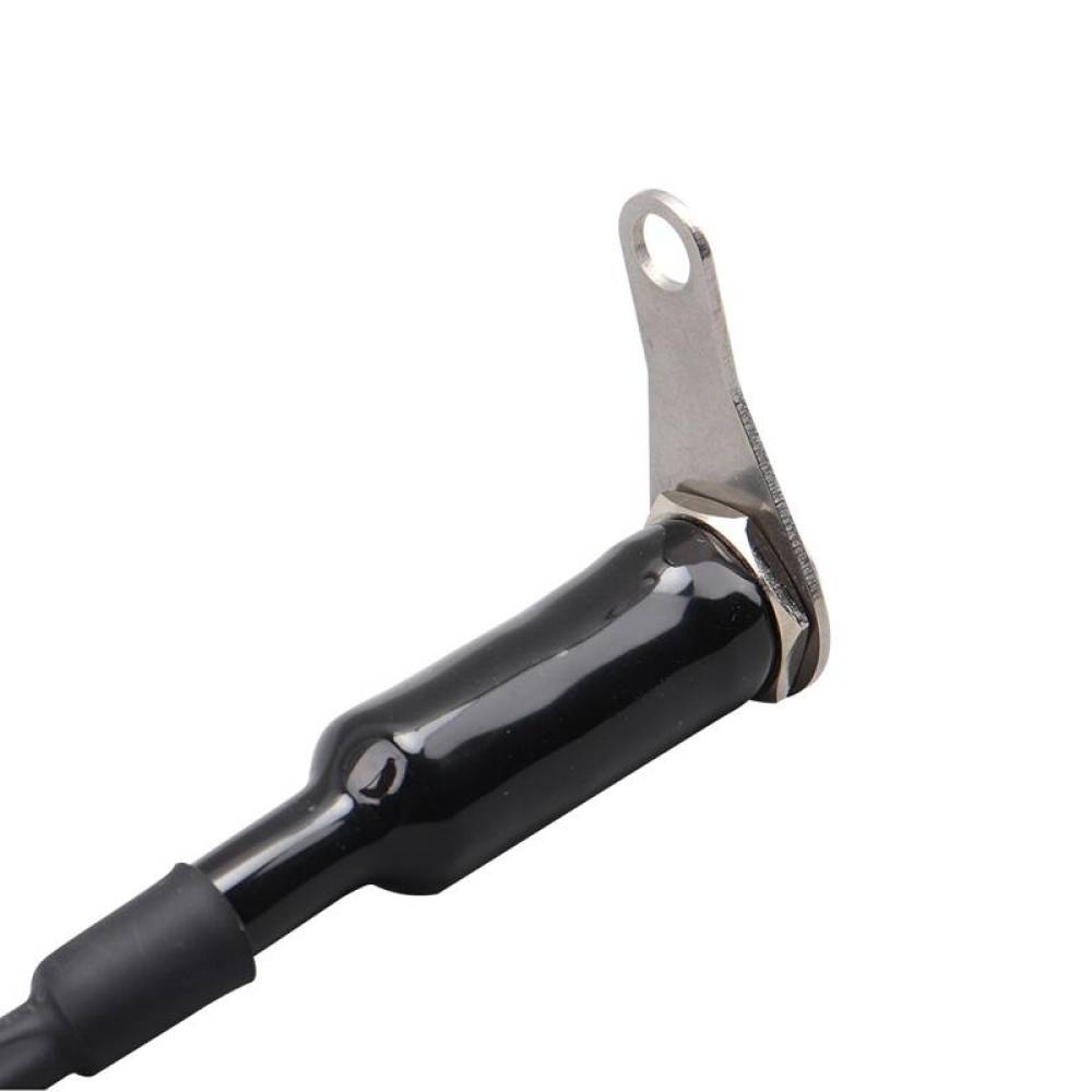 Intrerupator buton inox, cu suport cu gaura HL013A