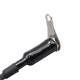 Intrerupator buton inox, cu suport cu gaura HL013A