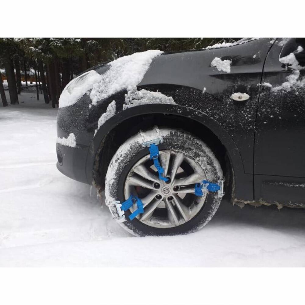 Lant antiderapant, tip segment, fixare cu chinga, lant 28cm, za fi6mm, SAFE WINTER, Solus SWLD II