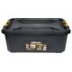 Cutie plastic, transport si depozitare, 30L, 58x38x20cm, sarcini grele, cu capac, BK92827 SuperBag 