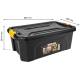 Cutie plastic, transport si depozitare, 30L, 58x38x20cm, sarcini grele, cu capac, BK92827 SuperBag 
