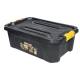 Cutie plastic, transport si depozitare, 30L, 58x38x20cm, sarcini grele, cu capac, BK92827 SuperBag 