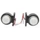 Lampa gabarit brat 84mm, 12/24V, Neon, alb-rosu, Formplas FR0110neo BK69827