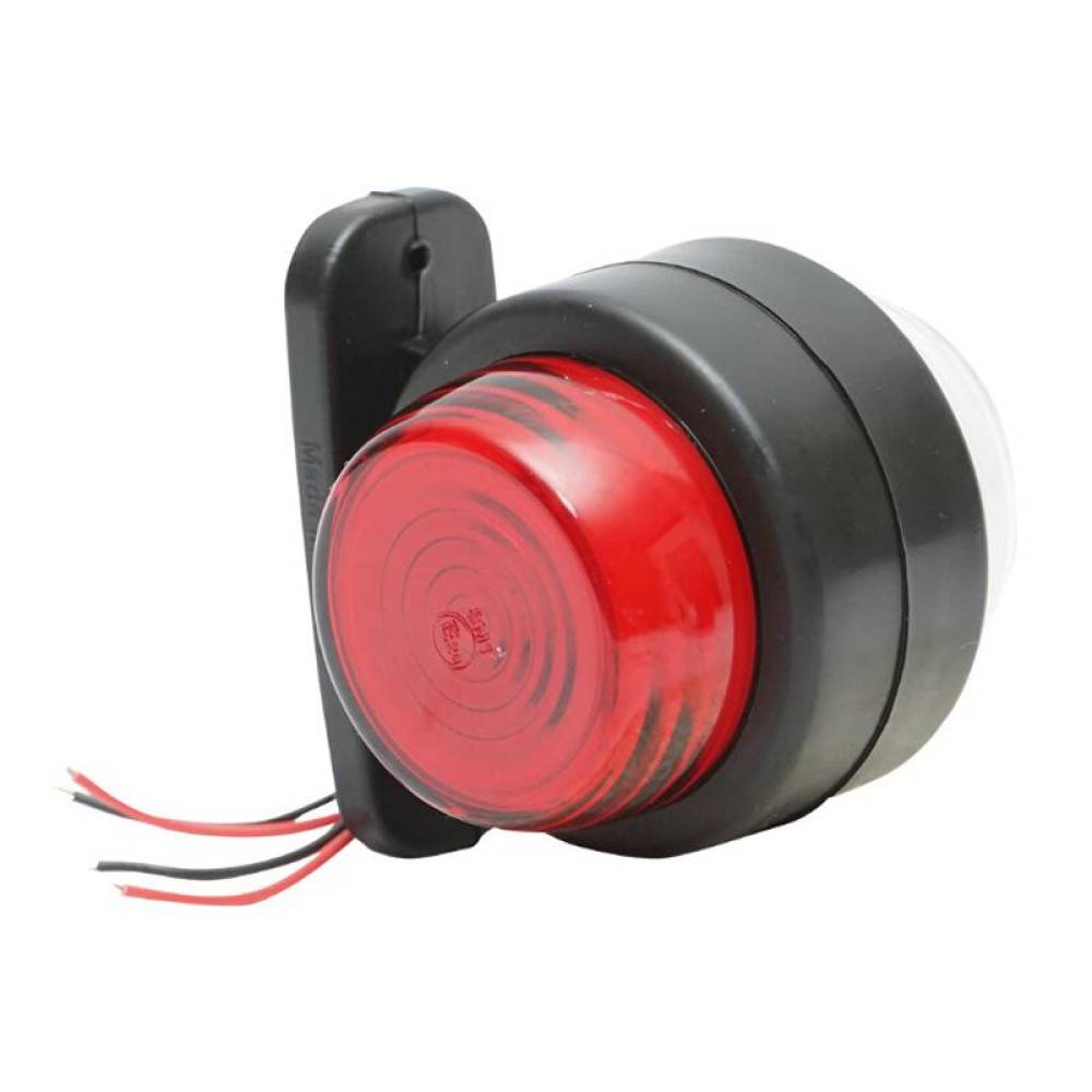 Lampa gabarit brat 84mm, 12/24V, Neon, alb-rosu, Formplas FR0110neo BK69827