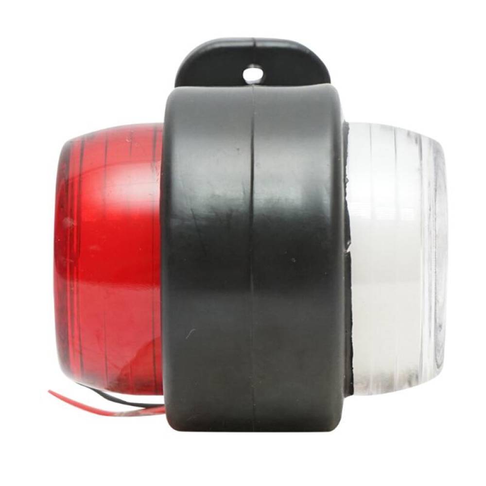 Lampa gabarit brat 84mm, 12/24V, Neon, alb-rosu, Formplas FR0110neo BK69827