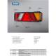 Lampa stop 450x138, 24V, LED, 6 functii, pozitie, frana, semnalizare ,ceata, mers inapoi, catadioptru, cu lampa gabarit, cu mufa 7 pini, stanga, FT-700-146L Amp7 Fristom Lampa stop 450x138, 24V, LED, 6 functii, pozitie, frana, semnalizare ,ceata, mers inapoi, catadioptru, cu lampa gabarit, cu mufa 7 pini, stanga, FT-700-146L Amp7 Fristom