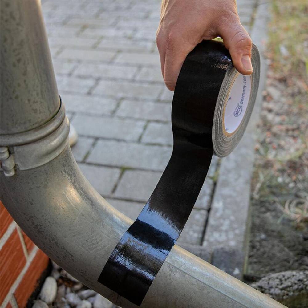 Banda adeziva reparatii (prelata) 50mm- 50m AutoPowerTape, neagra, 554.31 ALCA