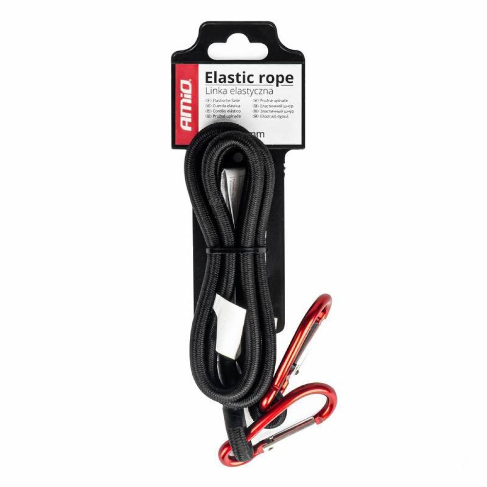 Chinga elastica 1 x 80cm, cu 2 carabine, 03308 Amio