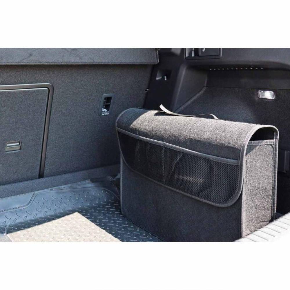 Organizator portbagaj tip geanta cu scai, 48x14x32, cu 2 buzunare exterioare, 02577 Amio