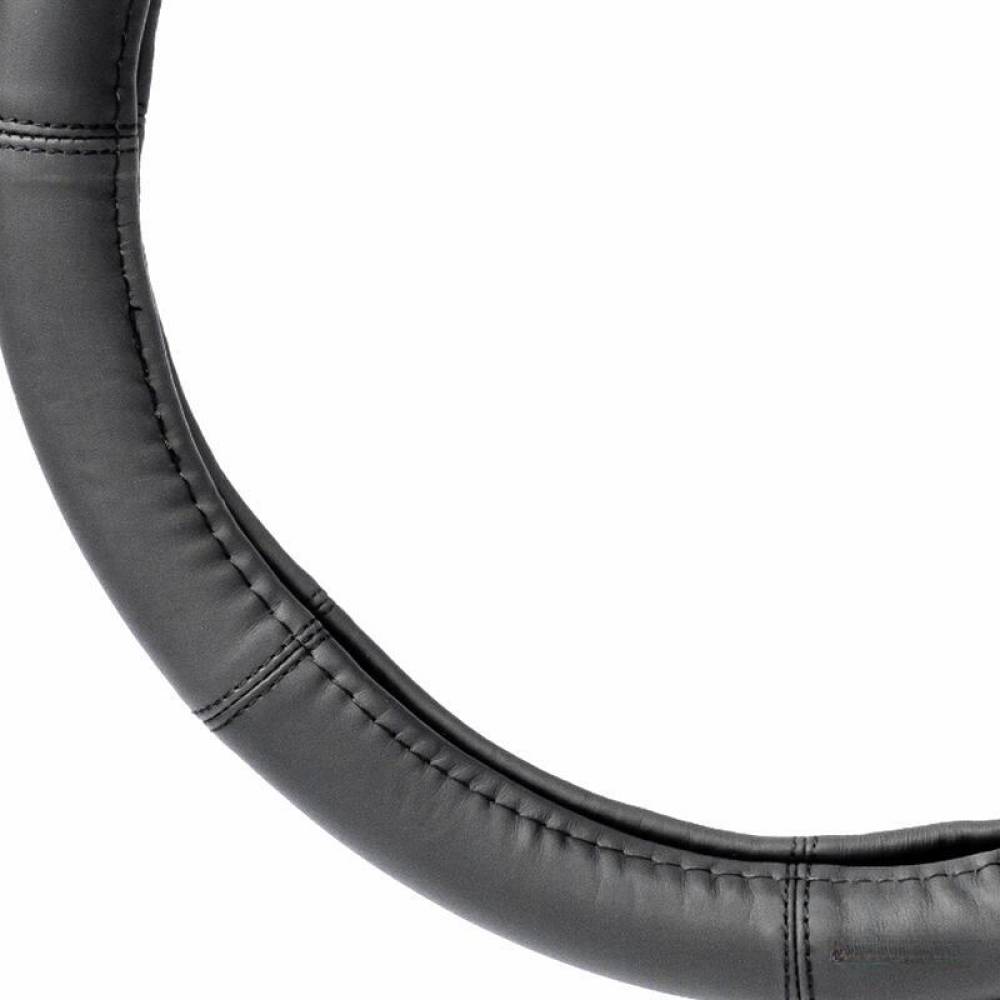 Husa volan 35-37cm, S, piele naturala, neagra, 03545 Amio