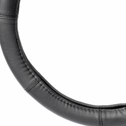 Husa volan 35-37cm, S, piele naturala, neagra, 03545 Amio