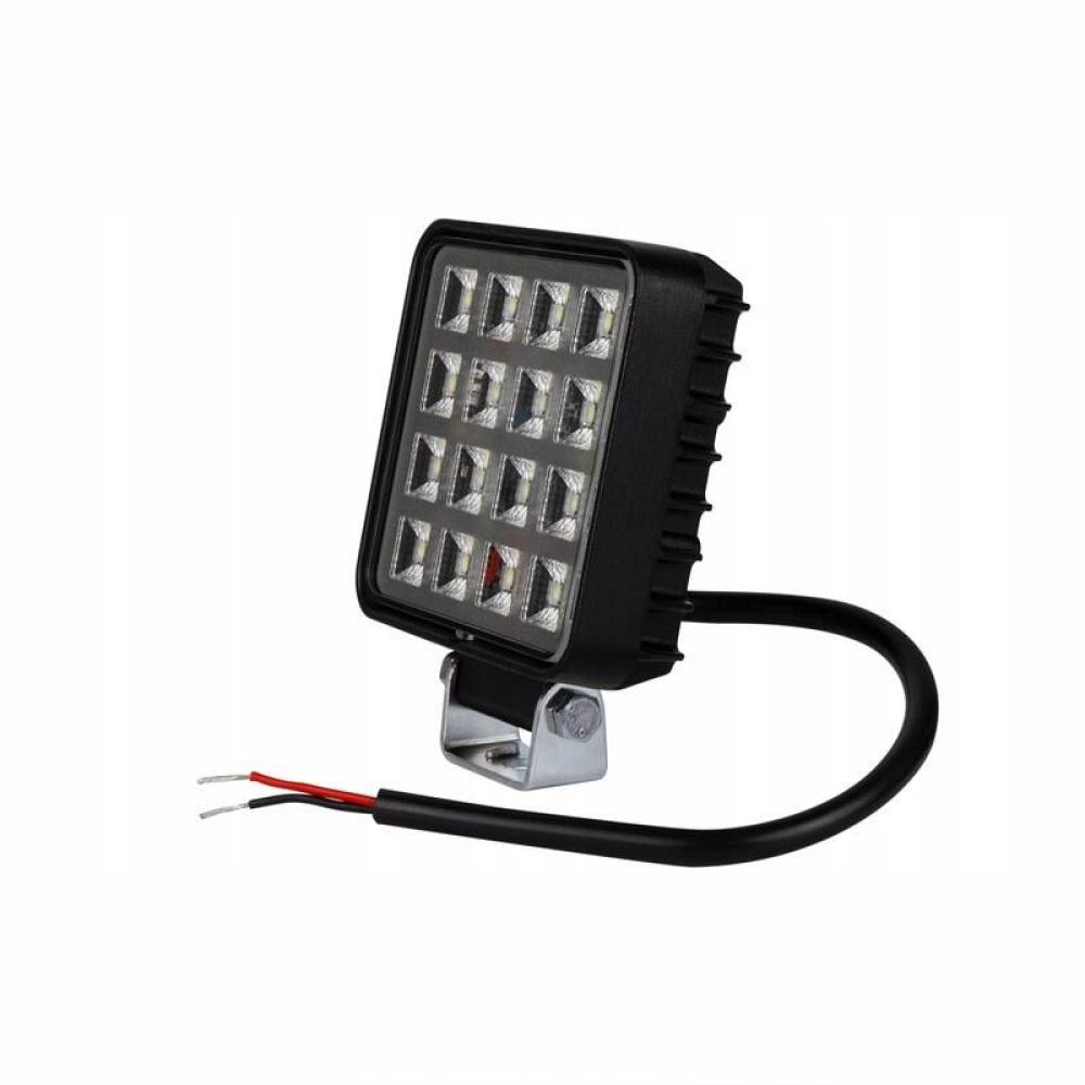 Proiector lucru 90x90, LED, 12-24V, 15W, 1844lm, flood, cu intrerupator, L0154 TruckLed