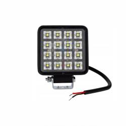 Proiector lucru 90x90, LED, 12-24V, 15W, 1844lm, flood, cu intrerupator, L0154 TruckLed