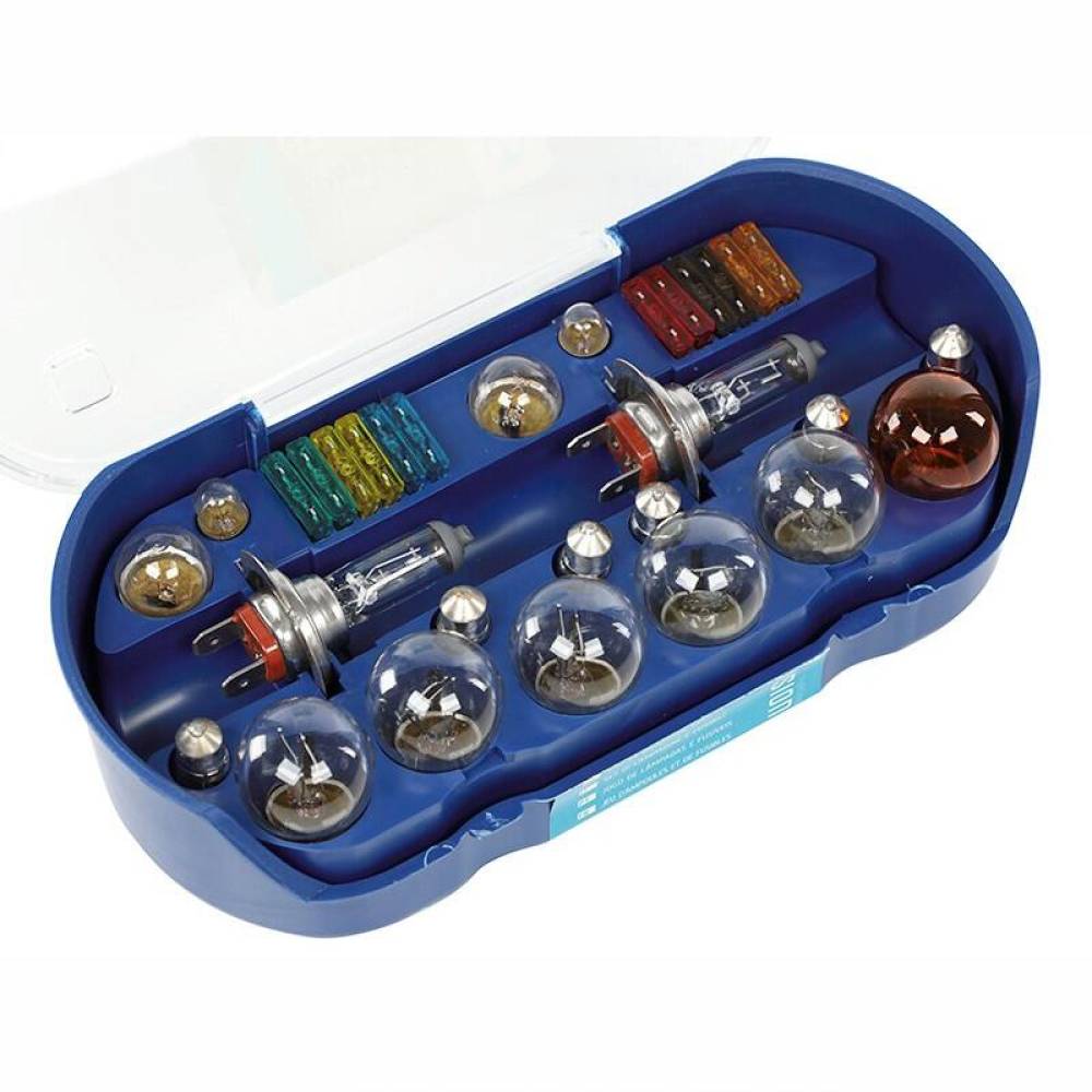 Caseta becuri H7, 12V 55W, cu sigurante, 30 de elemente, 86992 Vision