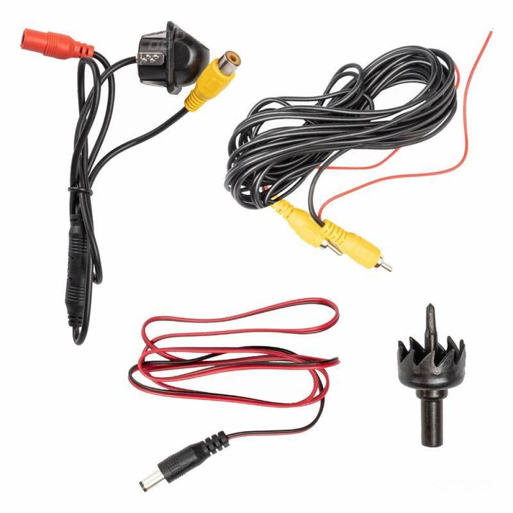 Camera video marsarier, incastrabila fi18mm, 8 LED-uri IR, 12V, 720p, oblica, 03527 Amio