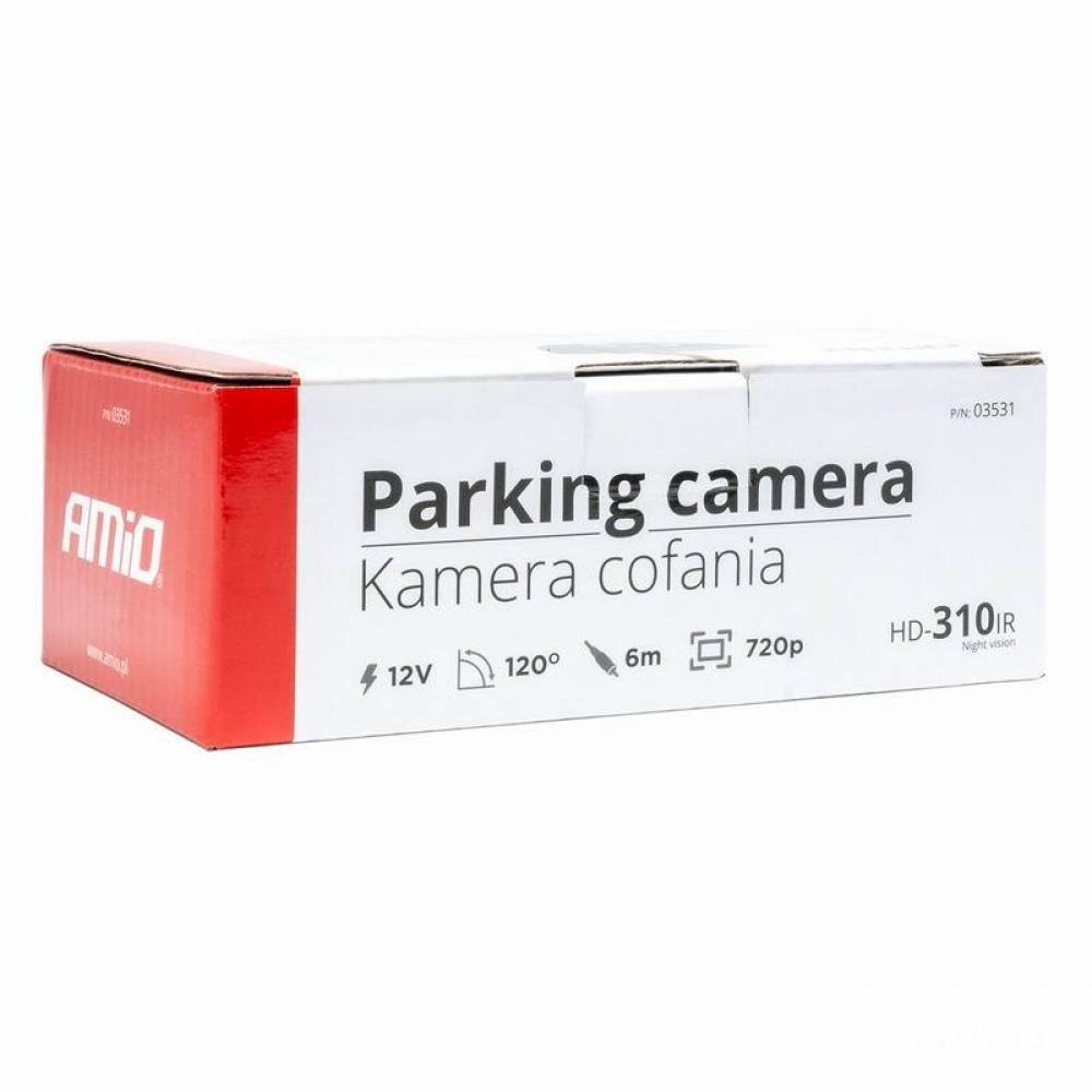 Camera video marsarier, aplicabila, 8 LED-uri IR, 12V, 720p, 03531 Amio