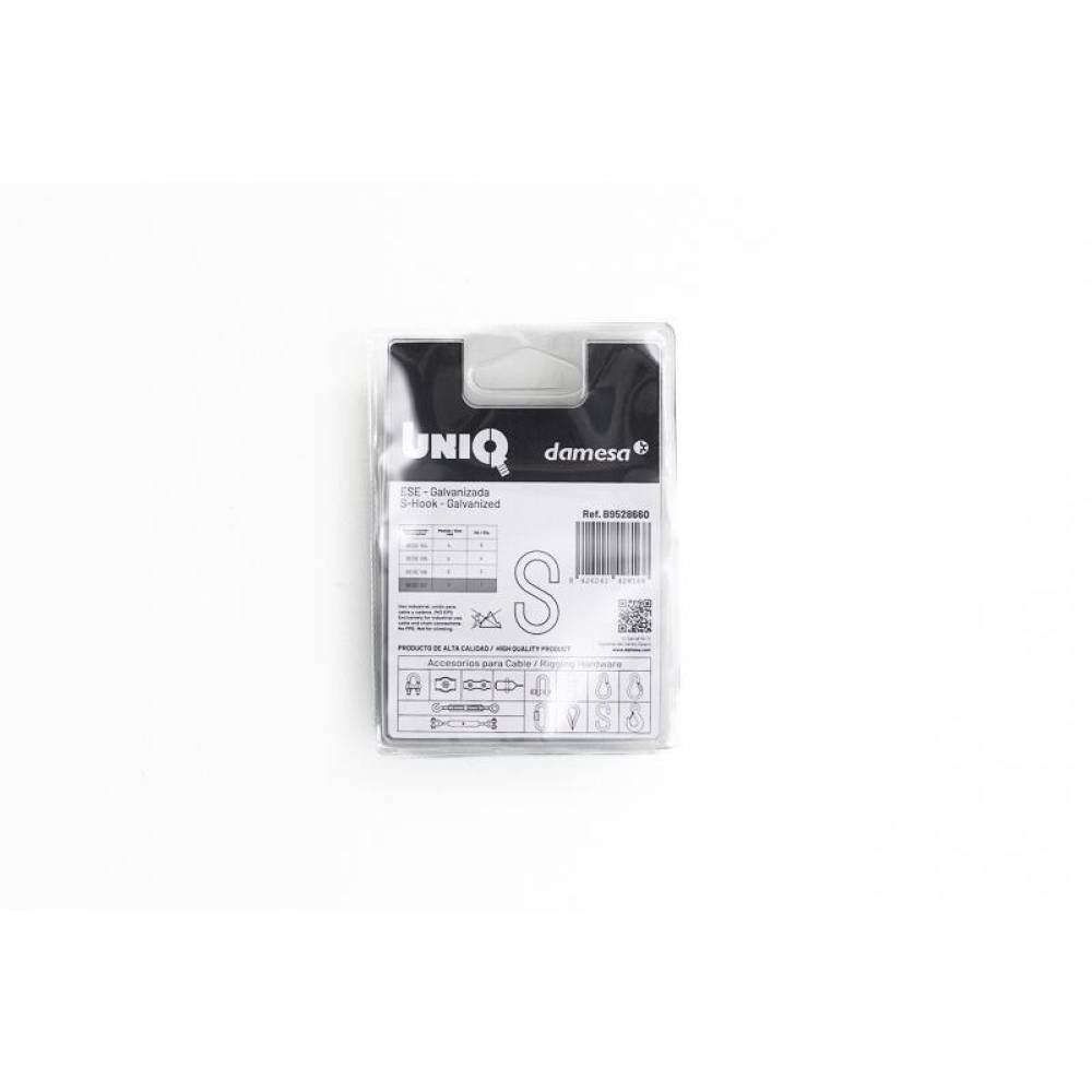 Carlig tip S, fi7, galvanizat, 1 buc Damesa B9528660-blis Carlig tip S, fi7, galvanizat, 1 buc Damesa B9528660-blis