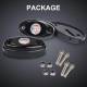 Set 2 lumini ambientale, sub masina, 9 LED-uri, 12V, 500lm, rosii, Led Rock Light, HHRYS9R
