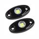 Set 2 lumini ambientale, sub masina, 9 LED-uri, 12V, 500lm, albe, Led Rock Light, HHRYS9W