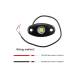 Set 2 lumini ambientale, sub masina, 9 LED-uri, 12V, 500lm, albe, Led Rock Light, HHRYS9W