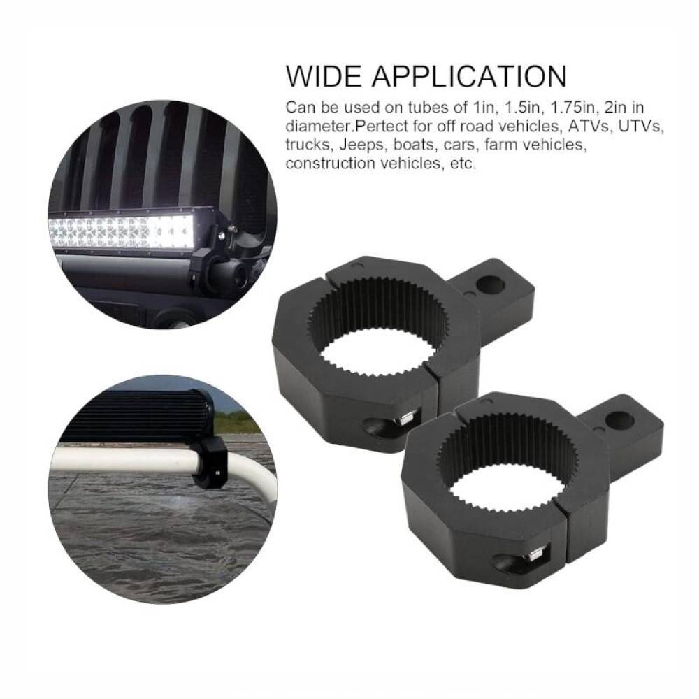 Set 2 suporti proiectoare, prindere pe rollbar sau bullbar, reglabil fi 25-50mm, S.P.002 247 Lighting